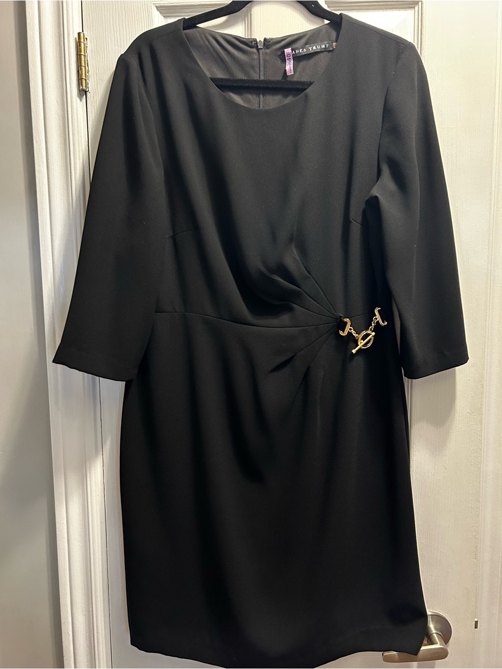 Black dress in size 14. Worn once and dry cleaned. Great for a wedding